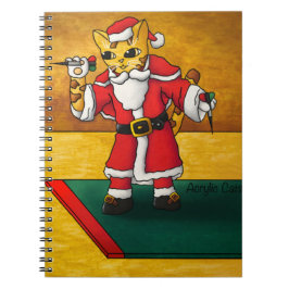 Caderno Espiral Papais noeis de Natal - Dardos Cat