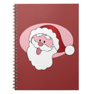Caderno Espiral Papais noeis engraçados notebook personalizado