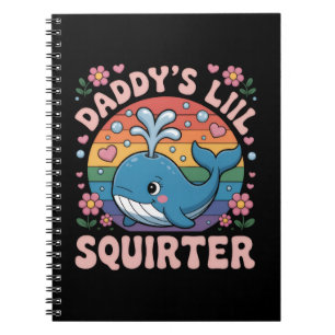 Caderno Espiral Papaizinho Inadequado Squirterzinho Envergonhado