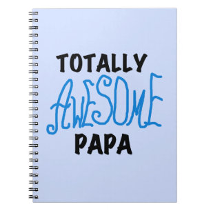 Caderno Espiral Papas, camisetas e presentes, totalmente incríveis