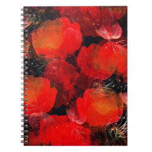 Caderno Espiral Papas Selvagens Desenho Digital por Aquarela