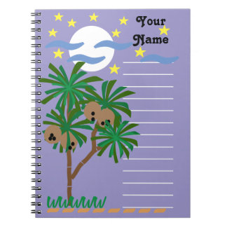 Caderno Espiral Papel de carta "Símbolos Abstrato"