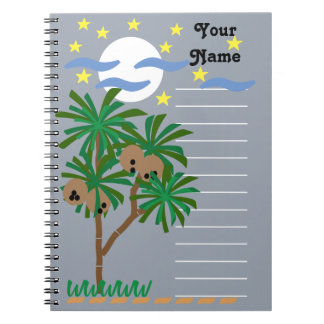 Caderno Espiral Papel de carta "Símbolos Abstrato"