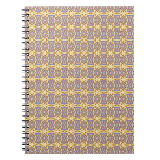 Caderno Espiral Papel de embrulho Solar Star e Diamond