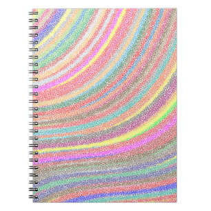 Caderno Espiral Papel de parede de polia baixo fundo
