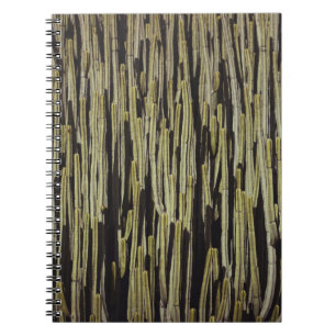 Caderno Espiral Papel de parede do cacto verde