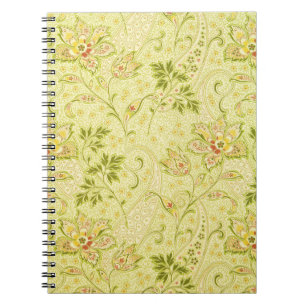 Caderno Espiral Papel de parede flexível clássico: antiga legância