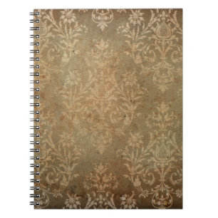 Caderno Espiral Papel de parede velho, papel de parede de fundo.