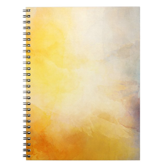 Caderno Espiral Papel de pintura aquosa (Frente)