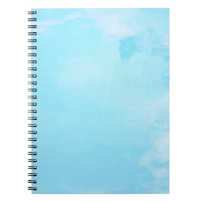 Caderno Espiral Papel de raspagem de fundo (Frente)