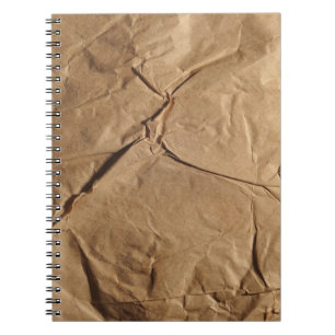 Caderno Espiral Papel de reciclado: Textura Ecológica.