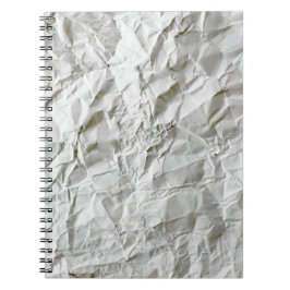 Caderno Espiral Papel enrugado e engraçado