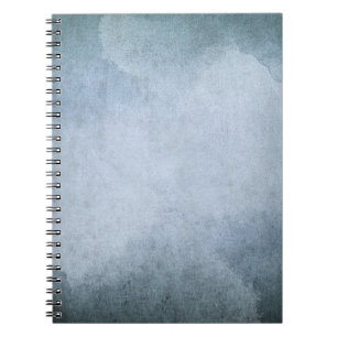 Caderno Espiral papel velho com aguarela