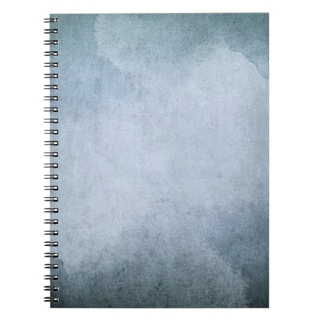 Caderno Espiral papel velho com aguarela (Frente)