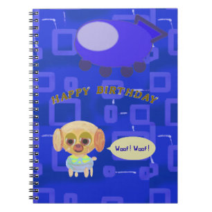 Caderno Espiral Papelaria de Aniversário