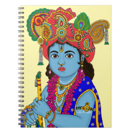 Caderno Espiral Papelaria do Krishna Menino