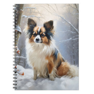 Caderno Espiral Papillon Deixe-O Neve Natal