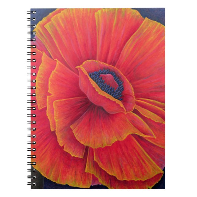 Caderno Espiral Papoila grande 2003 (Frente)
