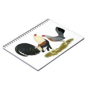 Caderno Espiral Par de Foguete de cinza