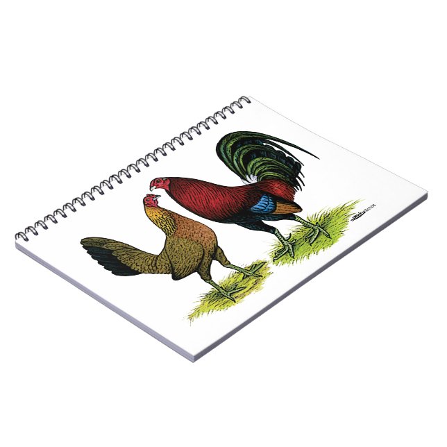 Caderno Espiral Par Gamefowl (Left Side)