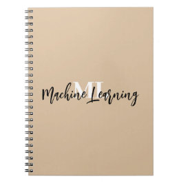 Caderno Espiral Para Amantes de Aprendizado de Máquina e Codificad