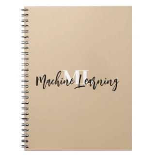 Caderno Espiral Para Amantes de Aprendizado de Máquina e Codificad