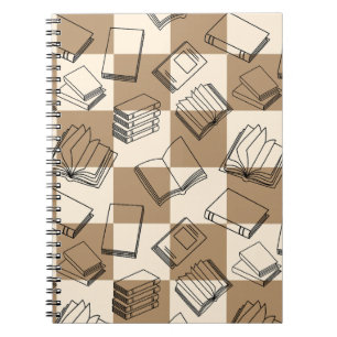 Caderno Espiral para Amantes de Livros Aconchegant