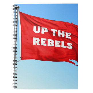 Caderno Espiral Para cima do notebook espiral Rebels