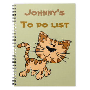 Caderno Espiral Para fazer o livro de nota da lista