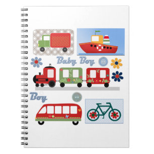 Caderno Espiral Para menino