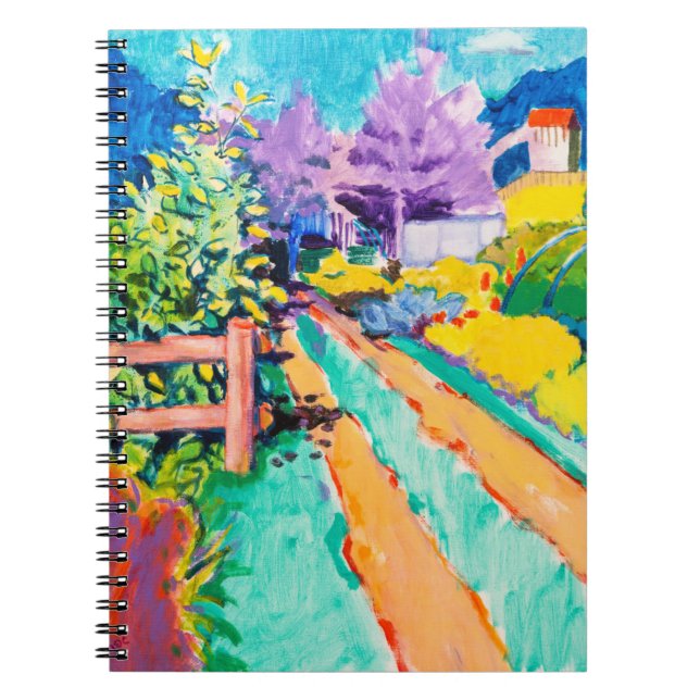 Caderno Espiral Para o parque de Victoria (Frente)