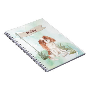 Caderno Espiral Parabéns Cavalier King Charles Spaniel