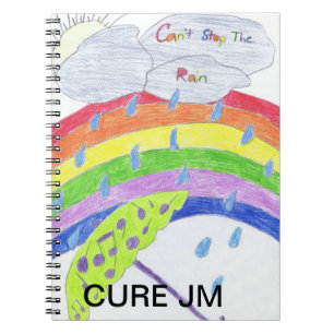 Caderno Espiral "PARADA CHANFRADA arte DA CHUVA" por "Emma "