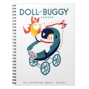 Caderno Espiral Parada Doll and Buggy