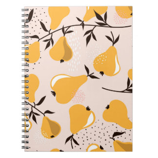 Caderno Espiral Paraíso Pear: Sobreposições Coloridas