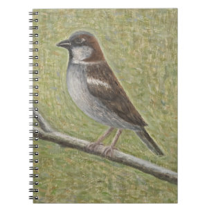 Caderno Espiral Pardal de casa 2008