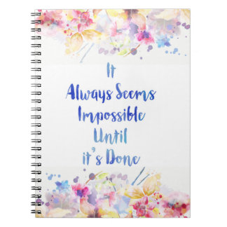 Caderno Espiral Parece o Diário impossível