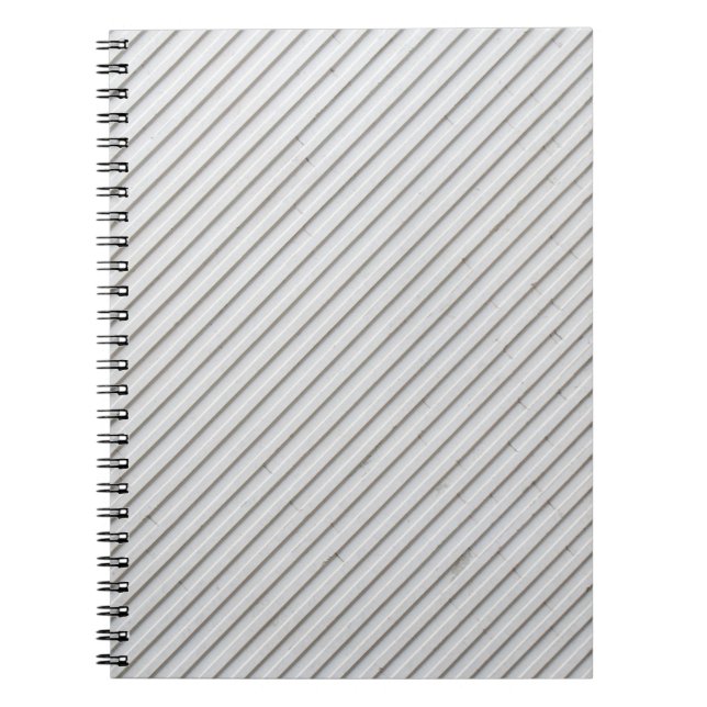 Caderno Espiral Parede preta e branca (Frente)