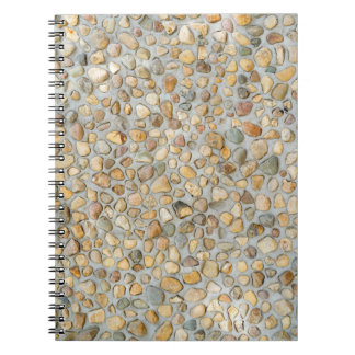 Caderno Espiral Parede Rústica de Pedregulho