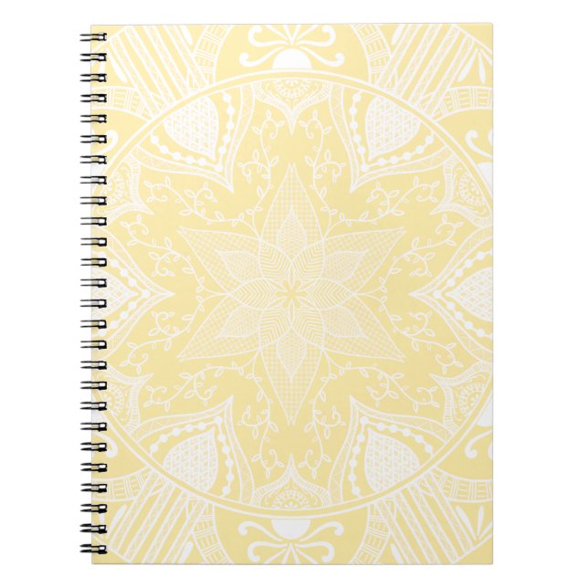 Caderno Espiral Parergaminho Mandala (Frente)