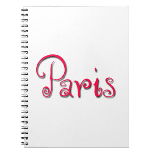 Caderno Espiral Paris