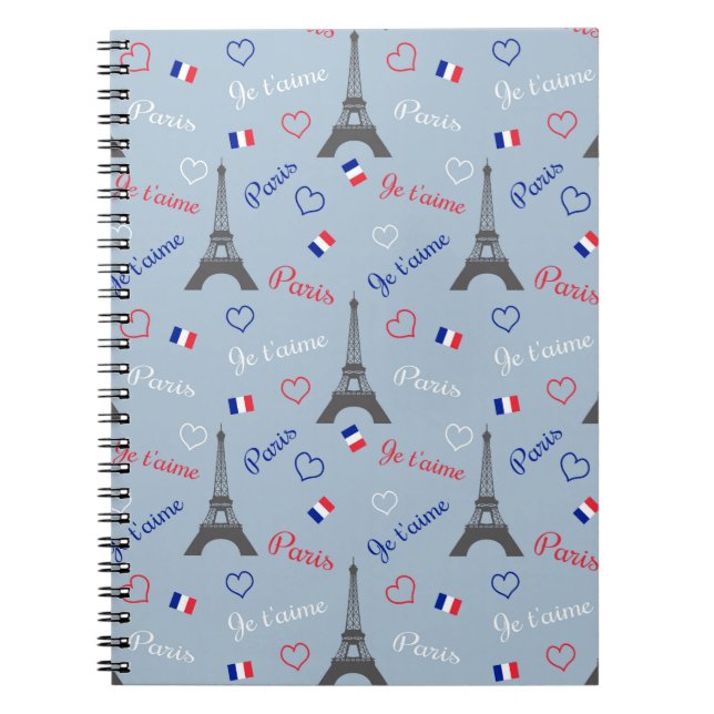 Caderno Espiral Paris (Frente)
