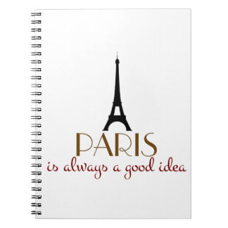 Caderno Espiral Paris é sempre uma boa ideia