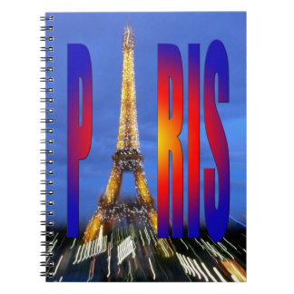 Caderno Espiral Paris França
