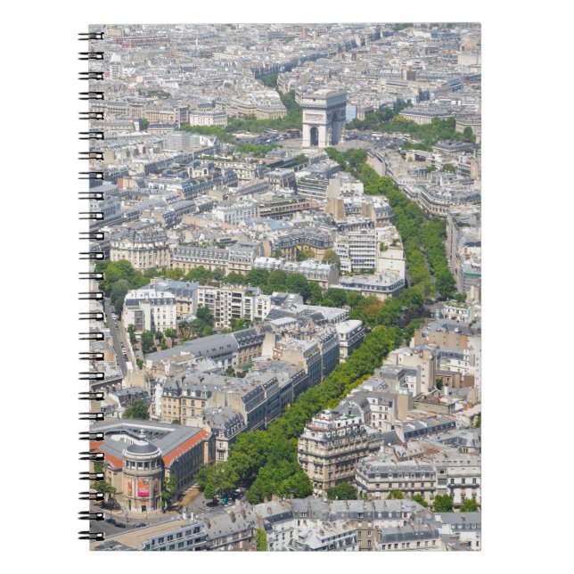 Caderno Espiral Paris, France (Frente)