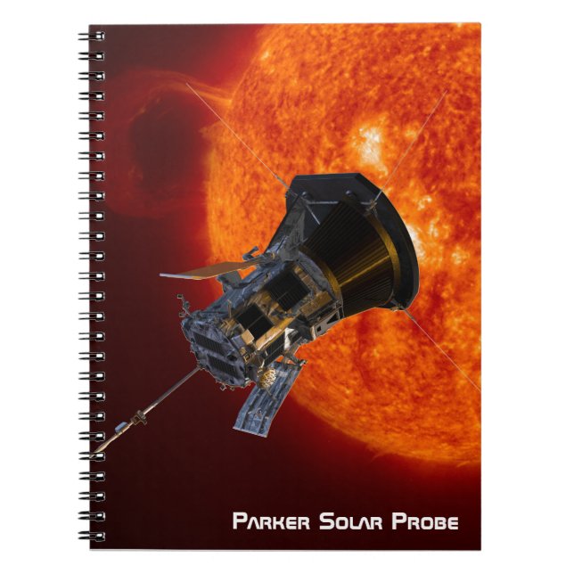 Caderno Espiral Parker Solar Probe (Frente)