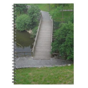 Caderno Espiral Parque de Fotografia Natural Árvores Verdes