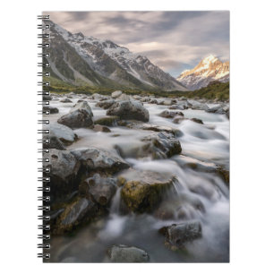 Caderno Espiral Parque Nacional Aoraki Mt. Cook Nova Zelândia
