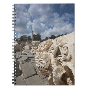 Caderno Espiral Parque Nacional Beit She-An, ruínas da era romana