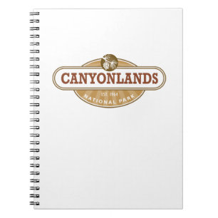 Caderno Espiral Parque Nacional Canyonlands Utah